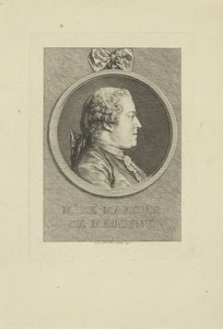 Abel-François Poisson de Vandières, markiz de Marigny 1727-1781, 1757.
