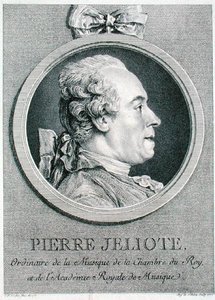 Pierre Jeliote (1713-97) ryty przez Augustina de Saint-Aubin (1736-1807) 1771 (grafika) autorstwa Charles Nicolas II (after) Cochin
