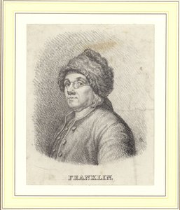 Benjamin Franklin autorstwa Charles Nicolas II Cochin