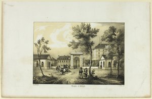 Szkoła Alfort autorstwa Charles Nicolas Lemercier