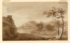 Krajobraz autorstwa Charles Nicolas Ransonnette