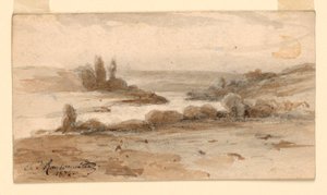 Krajobraz autorstwa Charles Nicolas Ransonnette