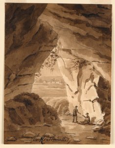 W jaskini autorstwa Charles Nicolas Ransonnette