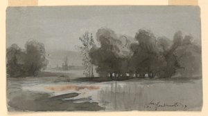 Krajobraz autorstwa Charles Nicolas Ransonnette