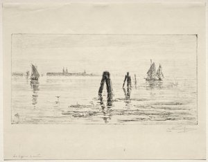 Laguna, Poranek autorstwa Charles Nicolas Storm van 