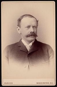 Portret dr Jamesa Miltona Flinta 1838-1919, w latach 1887-1904.