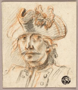 Popiersie żołnierza autorstwa Charles Parrocel