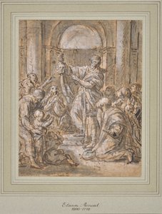 Judith i głowa Holopherne (rysunek)