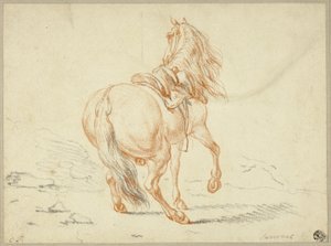 Koń bez jeźdźca autorstwa Charles Parrocel