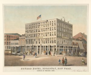 Howard Hotel, Broadway, Nowy Jork autorstwa Charles Parsons
