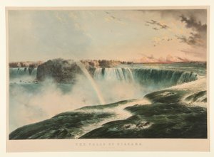 Wodospady Niagara od strony Kanady autorstwa Charles Parsons