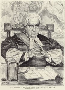 Lord Russell z Killowen (lito) autorstwa Charles Paul (after) Renouard