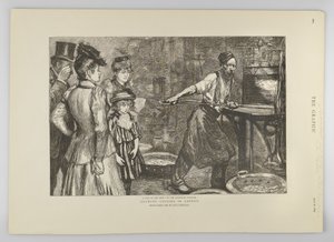 Piec do wyżarzania w Tower Hill, z The Graphic, 1895