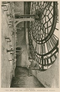 Za tarczą zegara, Big Ben i Wieża Zegarowa, Pałac Westminsterski
