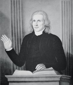 Francis Asbury (lito) autorstwa Charles Peale (after) Polk