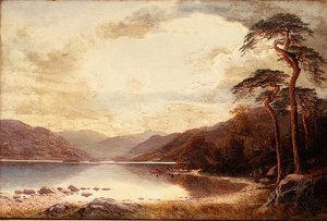 Widok na dolne jezioro, Killarney autorstwa Charles Pettit