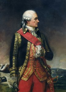 Jean-Baptiste de Vimeur (1725-1807) Hrabia Rochambeau (olej na płótnie) autorstwa Charles Philippe Lariviere