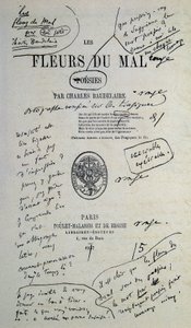 Dobrze czerpać z „Fleurs du Evil”, z adnotacją Charlesa Baudelaire