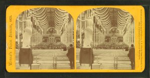 Światowy Jubileusz Pokoju lub Boston Coliseum, 1872 r autorstwa Charles Pollock