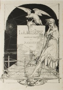 Strona tytułowa z Misery autorstwa Charles Rambert