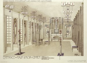 Projekt sali muzycznej, ok. 1901