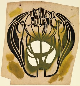 Szablon autorstwa Charles Rennie Mackintosh