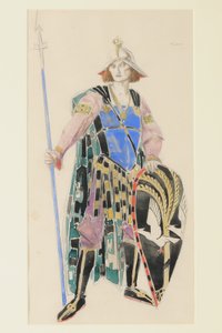 Kostiumy dla Tristana, 1920 (wc na papierze)