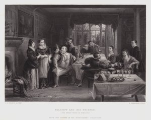 Falstaff i jego przyjaciele (grafika)