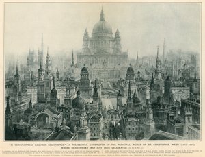Perspektywiczny przegląd głównych dzieł Sir Christophera Wrena