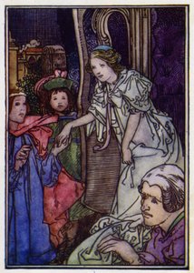 Kopciuszek (kolor lito) autorstwa Charles Robinson