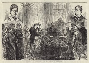 Ślub hrabiego Rosebery z panną Hannah Rothschild, ceremonia cywilna