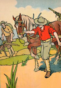 Off to the Gold-Fields, 1912 autorstwa Charles Robinson