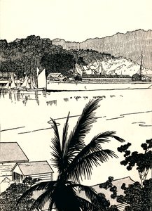 Port Antonio, Jamajka, 1912 autorstwa Charles Robinson