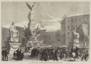 Triumf wojskowy w Berlinie, trofeum Sedan przy Bramie Poczdamskiej