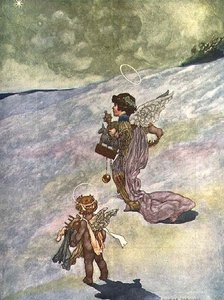 Zima, z „Pory roku” zamówionego na rok 1920 Pears Annual