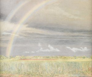 Tęcza (olej na płycie) autorstwa Charles Robinson Sykes