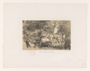 Wyrok i wyrok w lesie Pozew (tytuł na przedmiocie) autorstwa Charles Rochussen