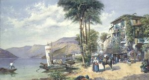 Luvino, Jezioro Maggiore autorstwa Charles Rowbotham