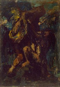 Jakub zmagający się z Aniołem, XIX w.
