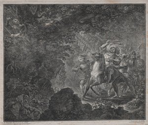 Wilhelm Tell w Kuessnacht, 1820. autorstwa Charles Samuel Girardet