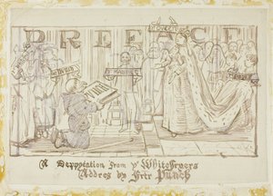 Delegacja Whitefriars autorstwa Charles Samuel Keene