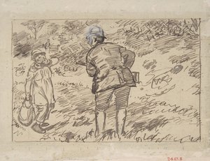 Napomnienie, 1870-1891. autorstwa Charles Samuel Keene
