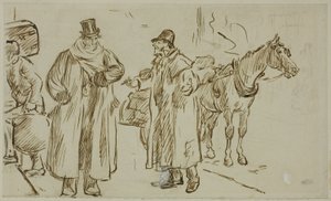 Kadzenie autorstwa Charles Samuel Keene