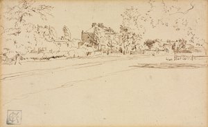 Dom w Hammersmith autorstwa Charles Samuel Keene
