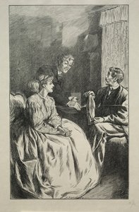 Jak zgubiłem wąsy, 1866. autorstwa Charles Samuel Keene