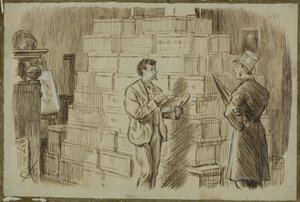 W studiu autorstwa Charles Samuel Keene