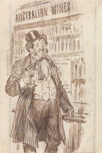 Robercie autorstwa Charles Samuel Keene