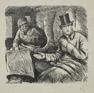 Palenie surowo zabronione autorstwa Charles Samuel Keene