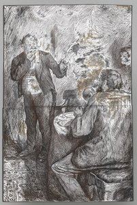 Palenie surowo wzbronione autorstwa Charles Samuel Keene