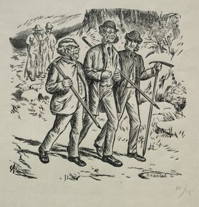 Trzy imiona, 1869. autorstwa Charles Samuel Keene